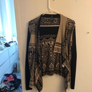 Lucky Brand draped sweater